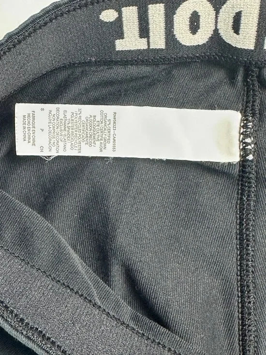 🖤 Nike Just Do It Oversized Logo Black Leggings Size S 8867-14 🖤 - Picture 4 of 13